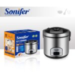طباخة أرز كهربائية Sonifer SF-4047 — سعة ‎5 لتر / قدرة ‎900 واط تقريبًا